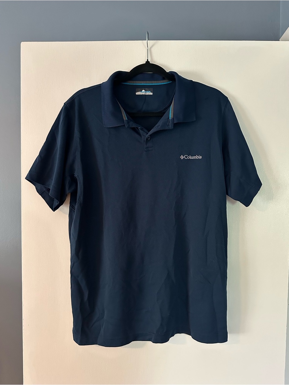Columbia Men’s Navy Short-Sleeve Polo